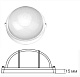 Светильник IP54 Camelion 1102S круглый Е27 100W купить Влагозащищённые светильники