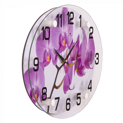 Часы настенные 21Век 2434-1069 "Орхидея" купить Часы