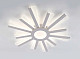 Люстра светодиодная Estares Teresa 70W R-APP-550x50-WHITE/WHITE 70W, 7000lm, 3000-6000K, d550x50 купить Светодиодные люстры