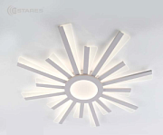 купить Люстра светодиодная Estares Teresa 100W R-APP-680x50-WHITE/WHITE 100W, 10000lm, 3000-6000K, d680x5 Светодиодные люстры