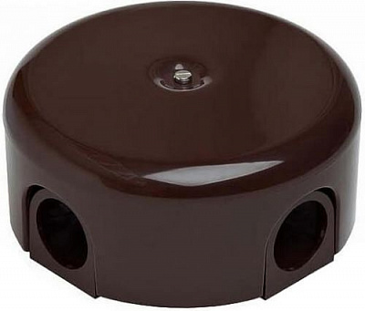 Коробка распределительная №2-D110 керамика коричневый Бирони В1-522-02 купить Керамика