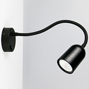 купить Бра на гибком основании General GWL-M-IP20 1хGU10 Черный Чтец  661931 Бра