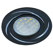 купить Точечный светильник Ecola DL3181 черный MR16 Встраиваемые
