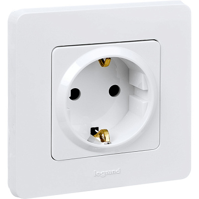 Рамка 1 пост Legrand INSPIRIA  Белый 673930 купить Inspiria