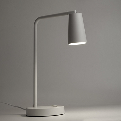 Лампа настольная Feron DE185 белый под лампу GU10 48425 купить Настольные