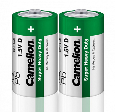 Э/п Camelion R20/373 DL2 HEAVY DUTY Green купить Батарейки, Аккумуляторы, з/у