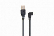 купить Кабель USB-microB  Cablexpert 1.8м чёрный CCP-mUSB2-AMBM90-6 Батарейки, Аккумуляторы, з/у