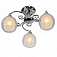 Люстра ламповая LINVEL LV 8839/3 черный хром хром E27 60W *3 купить Ламповые люстры