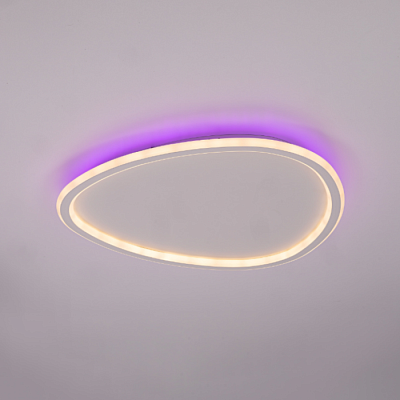 Люстра светодиодная CITILUX  CL215B250E ТRIO LED RGB 72W до 19 кв.м белый купить Светодиодные люстры