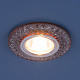 Точечный светильник Elektrostandard 2180 дымчатый MR16 GU5.3 с LED подсветкой купить Встраиваемые