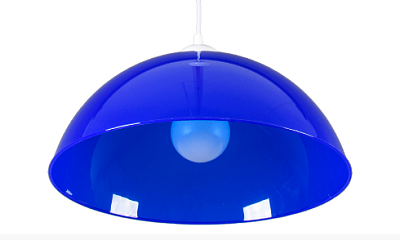 Абажур 21 ВЕК 3916 синий пластик Е27 40Вт купить Комплектующие