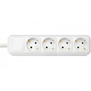 купить Колодка Светоприбор Р16-338 4 гн з/к белая Вилки, Колодки