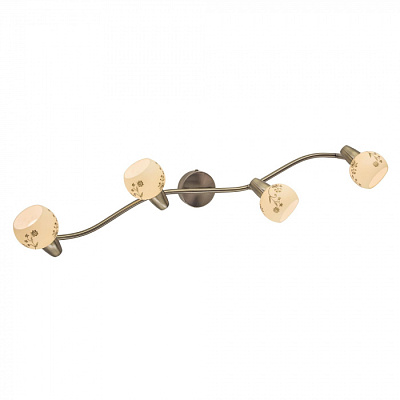 Спот CITILUX CL520543 Соната Бронза E14 4*60W купить Споты