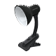 Лампа настольная InHome CHП-01Ч черный E27 40W прищепка пакет купить Ламповые
