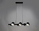 Люстра ламповая Linvel MS1193/6 Колумбия Чёрный GX53 max.11W *6 купить Ламповые люстры