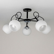 купить Люстра ламповая CITILUX CL141251 Стивен Черный  E27 75W *5 Ламповые люстры