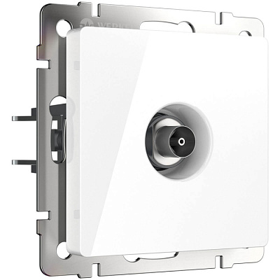 Розетка телевизионная Werkel WL01-TV белый купить Werkel