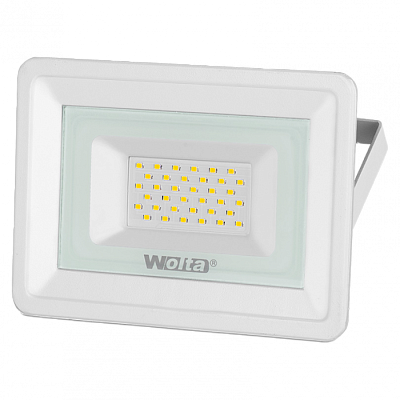 Прожектор Wolta WFL-30W/06W светодиодный 30W 5700K IP65 2700Lm Белый купить Прожектора