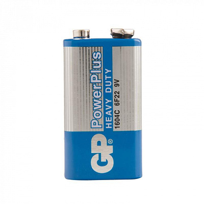 Батарейка GP Power Plus 6F22 крона купить Батарейки, Аккумуляторы, з/у