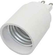 купить Патрон переходник G9-E27 Ecola белый Патроны