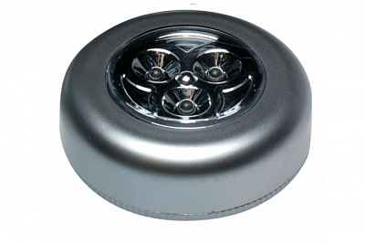 Фонарь Космос 3020 3LED 3**R03 кнопка 3шт серебро купить Фонари