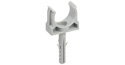 Дзржатель с защелкой и дюбелем D32мм купить Комплектующие