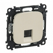 купить Розетка RJ11 Legrand Valena Allure Крем 753838 Крем Legrand Valena Alure