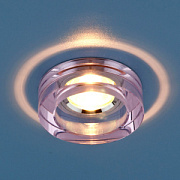 купить Точечный светильник Elektrostandard 9160 хром розовый MR16 GU5.3 Встраиваемые