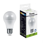 купить Лампа светодиодная диммируемая Feron LB-931 A60 E27 12W 4000K 51053 Светодиодные