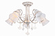 Люстра ламповая LINVEL LV 9251/5 Фигаро Белый/Золото E14 5*40W купить Ламповые люстры