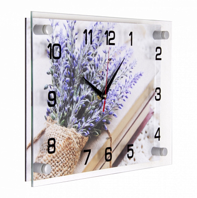 Часы настенные 21Век 2535-067 "Лаванда" купить Часы