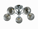 Люстра ламповая LINVEL LV 9346/5 Остин хром E27 40W* 5 купить Ламповые люстры