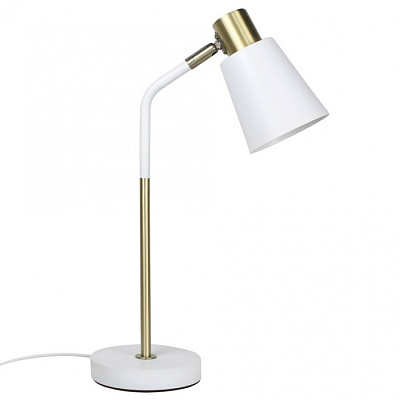 Лампа настольная UNIEL UML-B700 WHITE E27 60W белый купить Ламповые