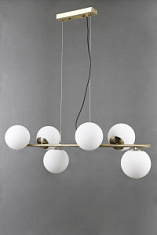 купить Люстра ламповая LINVEL LV 9363/6 Омолон бронза E27 max.5W *6 Ламповые люстры