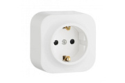 купить Розетка со шторками з/к Legrand Quteo 782220 Белый Legrand QUTEO/PLEXO накладные