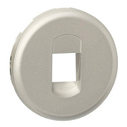 купить Накладка для розетки акустической Legrand Celiane 068511 Титан Celiane 1