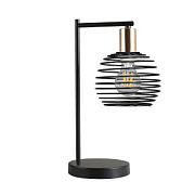 купить Настольная лампа Эконом свет 11152/1T BK BK+GD Настольные