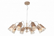 купить Люстра ламповая LINVEL LV 9320/8 Апуре Шампань Е14 40W *8 Ламповые люстры