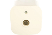 купить Розетка телевизионная Legrand Quteo 782215 Белый Legrand QUTEO/PLEXO накладные