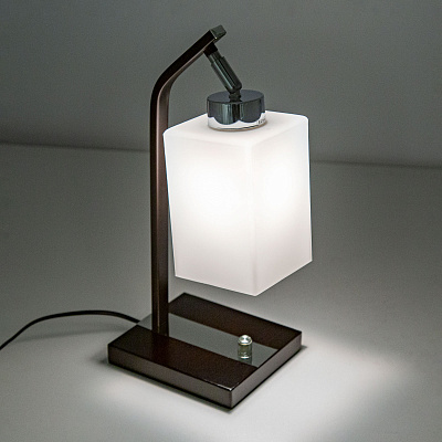 Настольная лампа Citilux Маркус CL123811 с диммером Хром Венге купить Декоративные