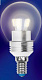 Лампа светодиодная Uniel G45 5W E14 3000K Crystal прозрачная купить Светодиодные