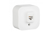 купить Розетка телефонная RJ11 Legrand Quteo 782214 Белая Legrand QUTEO/PLEXO накладные