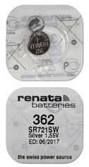 купить Батарейка Renata R362/361 (SR721SW) G11 BL1 Батарейки, Аккумуляторы, з/у