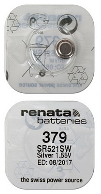 Батарейка Renata R379 (SR521SW) G0 BL1 купить Батарейки, Аккумуляторы, з/у