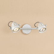 купить Спот CITILUX CL537522 Веймер белый золото GU10 2*50W Споты