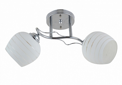 Люстра ламповая LINVEL LV 9291/2  Хилари Хром E27 40W *2  купить Ламповые люстры