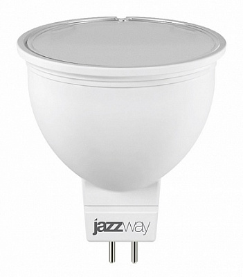 Лампа Jazzway PLED- DIM JCDR GU5.3 7W 3000K диммируемая матовая купить Диммируемые светодиодные