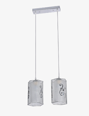 купить Люстра LV 9269/2 Алия хром E27 60W Linvel Подвесные светильники