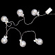 Гирлянда BAL18V-S08-C "Прозрачные шары" 18LED белый,6шаров купить Гирлянды