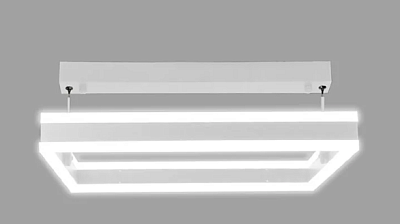 Люстра светодиодная Estares Stella 100WS-APP-500x500x1200-WHITE/WHITE 100W 10000Lm Пульт, Блютуз купить Светодиодные люстры